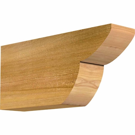 Ekena Millwork Crestline Rough Sawn Rafter Tail, Western Red Cedar, 4"W x 8"H x 18"L RFT04X08X18CRE00RWR